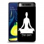 יוגה כיסוי מגן קשיח בעיצוב אישי עם השם שלך ל Samsung Galaxy A80 יחידה אחת סקרין מובייל