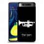 חצוצרה כיסוי מגן קשיח בעיצוב אישי עם השם שלך ל Samsung Galaxy A80 יחידה אחת סקרין מובייל