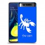 עקרב כיסוי מגן קשיח בעיצוב אישי עם השם שלך ל Samsung Galaxy A80 יחידה אחת סקרין מובייל