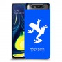 צפרדע טרופית כיסוי מגן קשיח בעיצוב אישי עם השם שלך ל Samsung Galaxy A80 יחידה אחת סקרין מובייל