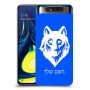 זאב כיסוי מגן קשיח בעיצוב אישי עם השם שלך ל Samsung Galaxy A80 יחידה אחת סקרין מובייל
