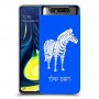 זברה כיסוי מגן קשיח בעיצוב אישי עם השם שלך ל Samsung Galaxy A80 יחידה אחת סקרין מובייל