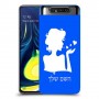 אישה אהבה כיסוי מגן קשיח בעיצוב אישי עם השם שלך ל Samsung Galaxy A80 יחידה אחת סקרין מובייל