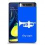 חצוצרה כיסוי מגן קשיח בעיצוב אישי עם השם שלך ל Samsung Galaxy A80 יחידה אחת סקרין מובייל