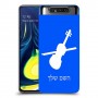 כינור כיסוי מגן קשיח בעיצוב אישי עם השם שלך ל Samsung Galaxy A80 יחידה אחת סקרין מובייל