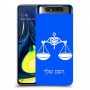 מאזניים כיסוי מגן קשיח בעיצוב אישי עם השם שלך ל Samsung Galaxy A80 יחידה אחת סקרין מובייל