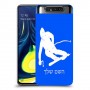 סקִי כיסוי מגן קשיח בעיצוב אישי עם השם שלך ל Samsung Galaxy A80 יחידה אחת סקרין מובייל