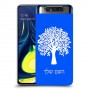 עץ כיסוי מגן קשיח בעיצוב אישי עם השם שלך ל Samsung Galaxy A80 יחידה אחת סקרין מובייל