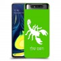 עקרב כיסוי מגן קשיח בעיצוב אישי עם השם שלך ל Samsung Galaxy A80 יחידה אחת סקרין מובייל