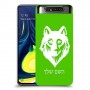 זאב כיסוי מגן קשיח בעיצוב אישי עם השם שלך ל Samsung Galaxy A80 יחידה אחת סקרין מובייל
