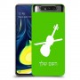 כינור כיסוי מגן קשיח בעיצוב אישי עם השם שלך ל Samsung Galaxy A80 יחידה אחת סקרין מובייל
