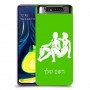 תאומים כיסוי מגן קשיח בעיצוב אישי עם השם שלך ל Samsung Galaxy A80 יחידה אחת סקרין מובייל