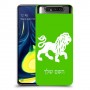 אריה כיסוי מגן קשיח בעיצוב אישי עם השם שלך ל Samsung Galaxy A80 יחידה אחת סקרין מובייל
