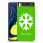 שלג כיסוי מגן קשיח בעיצוב אישי עם השם שלך ל Samsung Galaxy A80 יחידה אחת סקרין מובייל