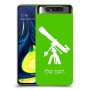 טלסקופ כיסוי מגן קשיח בעיצוב אישי עם השם שלך ל Samsung Galaxy A80 יחידה אחת סקרין מובייל