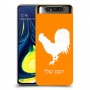תרנגול כיסוי מגן קשיח בעיצוב אישי עם השם שלך ל Samsung Galaxy A80 יחידה אחת סקרין מובייל