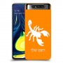 עקרב כיסוי מגן קשיח בעיצוב אישי עם השם שלך ל Samsung Galaxy A80 יחידה אחת סקרין מובייל