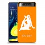 בתולה כיסוי מגן קשיח בעיצוב אישי עם השם שלך ל Samsung Galaxy A80 יחידה אחת סקרין מובייל