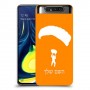 צניחה חופשית כיסוי מגן קשיח בעיצוב אישי עם השם שלך ל Samsung Galaxy A80 יחידה אחת סקרין מובייל