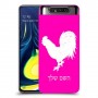 תרנגול כיסוי מגן קשיח בעיצוב אישי עם השם שלך ל Samsung Galaxy A80 יחידה אחת סקרין מובייל