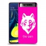זאב כיסוי מגן קשיח בעיצוב אישי עם השם שלך ל Samsung Galaxy A80 יחידה אחת סקרין מובייל