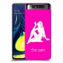 בתולה כיסוי מגן קשיח בעיצוב אישי עם השם שלך ל Samsung Galaxy A80 יחידה אחת סקרין מובייל