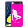 סקִי כיסוי מגן קשיח בעיצוב אישי עם השם שלך ל Samsung Galaxy A80 יחידה אחת סקרין מובייל