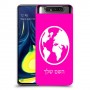 עולם כיסוי מגן קשיח בעיצוב אישי עם השם שלך ל Samsung Galaxy A80 יחידה אחת סקרין מובייל