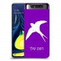 ציפור לבלוע כיסוי מגן קשיח בעיצוב אישי עם השם שלך ל Samsung Galaxy A80 יחידה אחת סקרין מובייל