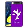 צפרדע טרופית כיסוי מגן קשיח בעיצוב אישי עם השם שלך ל Samsung Galaxy A80 יחידה אחת סקרין מובייל