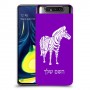 זברה כיסוי מגן קשיח בעיצוב אישי עם השם שלך ל Samsung Galaxy A80 יחידה אחת סקרין מובייל