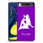 בתולה כיסוי מגן קשיח בעיצוב אישי עם השם שלך ל Samsung Galaxy A80 יחידה אחת סקרין מובייל
