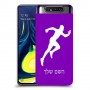 רץ כיסוי מגן קשיח בעיצוב אישי עם השם שלך ל Samsung Galaxy A80 יחידה אחת סקרין מובייל