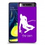 סקִי כיסוי מגן קשיח בעיצוב אישי עם השם שלך ל Samsung Galaxy A80 יחידה אחת סקרין מובייל