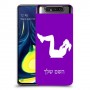 אימון ספורט - אישה כיסוי מגן קשיח בעיצוב אישי עם השם שלך ל Samsung Galaxy A80 יחידה אחת סקרין מובייל
