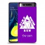 טריאתלון כיסוי מגן קשיח בעיצוב אישי עם השם שלך ל Samsung Galaxy A80 יחידה אחת סקרין מובייל
