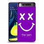 סמיילי כיסוי מגן קשיח בעיצוב אישי עם השם שלך ל Samsung Galaxy A80 יחידה אחת סקרין מובייל