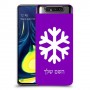 שלג כיסוי מגן קשיח בעיצוב אישי עם השם שלך ל Samsung Galaxy A80 יחידה אחת סקרין מובייל