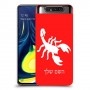 עקרב כיסוי מגן קשיח בעיצוב אישי עם השם שלך ל Samsung Galaxy A80 יחידה אחת סקרין מובייל