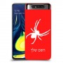 עכביש כיסוי מגן קשיח בעיצוב אישי עם השם שלך ל Samsung Galaxy A80 יחידה אחת סקרין מובייל