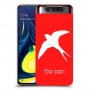 ציפור לבלוע כיסוי מגן קשיח בעיצוב אישי עם השם שלך ל Samsung Galaxy A80 יחידה אחת סקרין מובייל