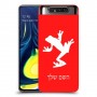 צפרדע טרופית כיסוי מגן קשיח בעיצוב אישי עם השם שלך ל Samsung Galaxy A80 יחידה אחת סקרין מובייל