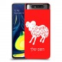 טלה כיסוי מגן קשיח בעיצוב אישי עם השם שלך ל Samsung Galaxy A80 יחידה אחת סקרין מובייל
