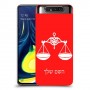 מאזניים כיסוי מגן קשיח בעיצוב אישי עם השם שלך ל Samsung Galaxy A80 יחידה אחת סקרין מובייל