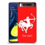 קשת כיסוי מגן קשיח בעיצוב אישי עם השם שלך ל Samsung Galaxy A80 יחידה אחת סקרין מובייל