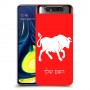 שור כיסוי מגן קשיח בעיצוב אישי עם השם שלך ל Samsung Galaxy A80 יחידה אחת סקרין מובייל