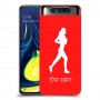 ג'וגלין - אישה כיסוי מגן קשיח בעיצוב אישי עם השם שלך ל Samsung Galaxy A80 יחידה אחת סקרין מובייל