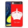 כתר מלכותי כיסוי מגן קשיח בעיצוב אישי עם השם שלך ל Samsung Galaxy A80 יחידה אחת סקרין מובייל