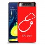 רופא סטטוסקופ כיסוי מגן קשיח בעיצוב אישי עם השם שלך ל Samsung Galaxy A80 יחידה אחת סקרין מובייל