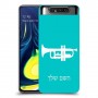 חצוצרה כיסוי מגן קשיח בעיצוב אישי עם השם שלך ל Samsung Galaxy A80 יחידה אחת סקרין מובייל